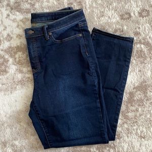 Talbots flawless slim ankle curvy jean